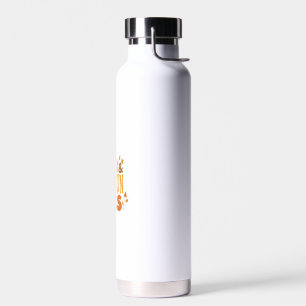 Niedlicher Erntedank Herbst dicker Oberschenkel un Trinkflasche