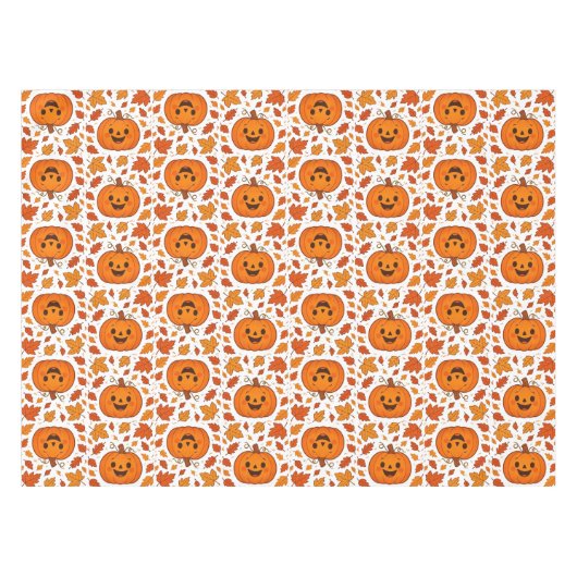 Niedlicher Erntedank Tischdecke (Vorderseite (Horizontal))