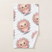 Niedlicher Erntedank Türkei Badhandtuch Set (Handtuch)