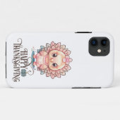 Niedlicher Erntedank Türkei Case-Mate iPhone Hülle (Rückseite (Horizontal))