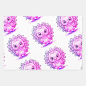 Niedlicher Erntedank Türkei Geschenkpapier Set (Vorderseite 3)