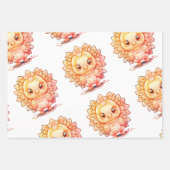 Niedlicher Erntedank Türkei Geschenkpapier Set (Vorderseite 2)