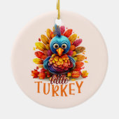 Niedlicher Erntedank Türkei Keramik Ornament (Hinten)