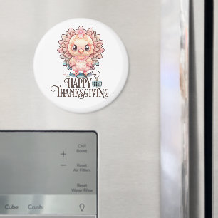 Niedlicher Erntedank Türkei Magnet
