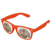Niedlicher Erntedank Türkei Sonnenbrille (Schrägansicht)