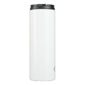 Niedlicher Erntedank Türkei Thermosbecher (Rückseite)
