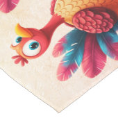 Niedlicher Erntedank Türkei Tischläufer (Ecke)