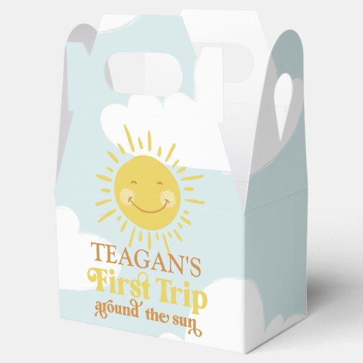 Niedlicher erster Sonnentag Geschenkschachtel (Geöffnet)