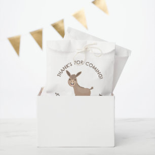 Niedlicher Esel personalisierter Cartoon Geburtsta Geschenktütchen