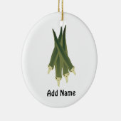 Niedlicher essbarer Eibisch Keramik Ornament (Rechts)