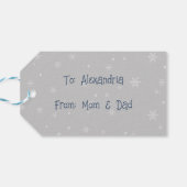 Niedlicher Eukalyptusurlaub Geschenkanhänger (Rückseite Horizontal)