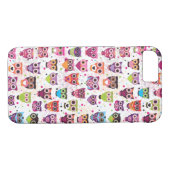 Niedlicher Eule iPhone 7 Fall Case-Mate iPhone Hülle (Rückseite (Horizontal))