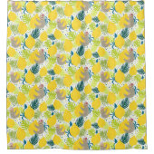 Niedlicher Exotic Sloths Duschvorhang (Vorderseite)