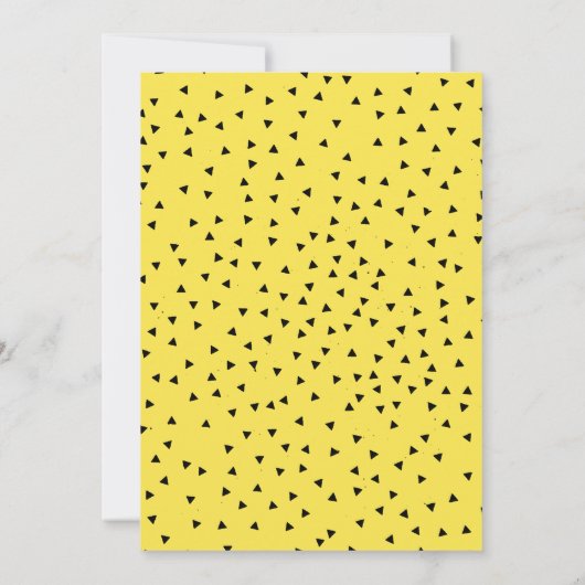 Niedlicher exotischer Sommerstrand Einladung (Rückseite)