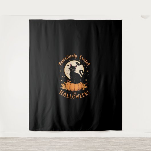 Niedlicher Extravaganter Katzenpumpenbock begeiste Wandteppich (Vorderseite)