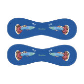 Niedlicher extravaganter tropischer Cartoon Baseball (Paneele)