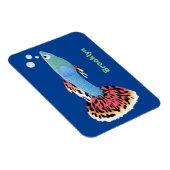 Niedlicher extravaganter tropischer Cartoon Magnet (Rechte Seite)