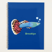 Niedlicher extravaganter tropischer Cartoon Planer (Vorderseite)