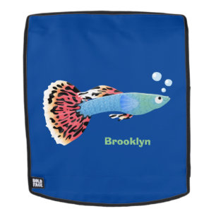 Niedlicher extravaganter tropischer Cartoon Rucksack