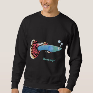 Niedlicher extravaganter tropischer Cartoon Sweatshirt