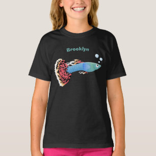 Niedlicher extravaganter tropischer Cartoon T - Sh T-Shirt