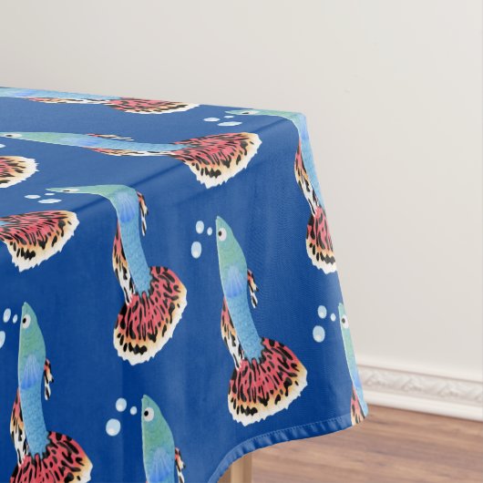 Niedlicher extravaganter tropischer Cartoon Tischdecke (Beispiel)