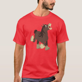 Niedlicher exuberant Cartoon Shire Horse T - Shirt