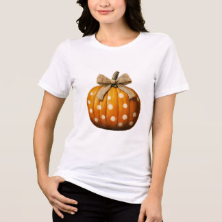 Niedlicher Fall Country Pumpkin Tri-Blend Shirt