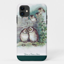 Niedlicher Fall der Eulen-iPhone5 durch Louis Wain Case-Mate iPhone Hülle
