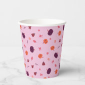 Niedlicher Fall des Party der Halloween Pumpkin-Fa Pappbecher (Vorderseite)