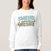 Niedlicher Fall des Sweatwitters Sweatshirt (Vorderseite)