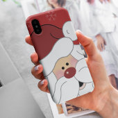 Niedlicher Fall für das Handy des Santa Claus Case-Mate iPhone Hülle