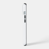 Niedlicher Fall für Tiere. Hirschkopf. Braun iPhone 15 Hülle (Linke Seite)