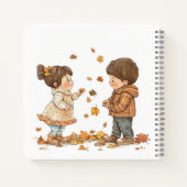 Niedlicher Fall Kinder Notizblock (Rückseite)