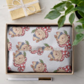 Niedlicher Fall Mushroom Forager Seidenpapier (Geschenk)