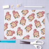 Niedlicher Fall Mushroom Forager Seidenpapier (Handwerk)