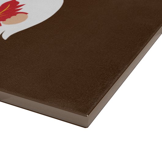 niedlicher Fall Saisongnome Schneidebrett (Ecke)