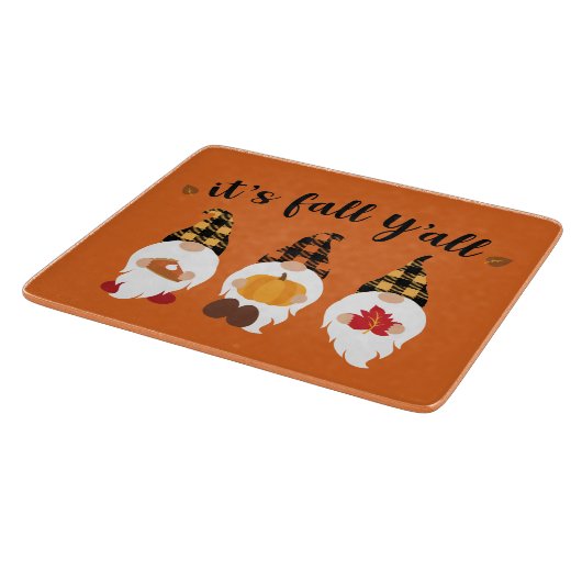 niedlicher Fall Saisonzwerge - Vorstand Schneidebrett (Ecke)