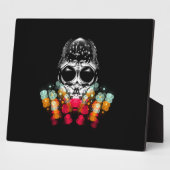 Niedlicher Fall Spider mit Dewdrop Hat Fotoplatte (Seite)