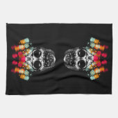 Niedlicher Fall Spider mit Dewdrop Hat Geschirrtuch (Horizontal)