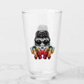 Niedlicher Fall Spider mit Dewdrop Hat Glas (Rückseite)
