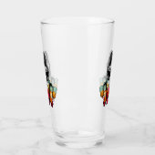 Niedlicher Fall Spider mit Dewdrop Hat Glas (Links)