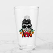 Niedlicher Fall Spider mit Dewdrop Hat Glas (Vorderseite)