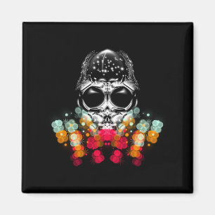 Niedlicher Fall Spider mit Dewdrop Hat Magnet