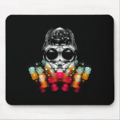 Niedlicher Fall Spider mit Dewdrop Hat Mousepad (Vorne)