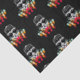 Niedlicher Fall Spider mit Dewdrop Hat Muster Seidenpapier