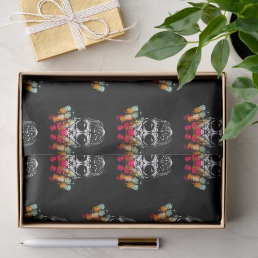 Niedlicher Fall Spider mit Dewdrop Hat Muster Seidenpapier (Geschenk)