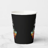 Niedlicher Fall Spider mit Dewdrop Hat Pappbecher (Links)