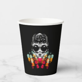 Niedlicher Fall Spider mit Dewdrop Hat Pappbecher