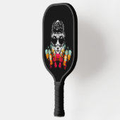 Niedlicher Fall Spider mit Dewdrop Hat Pickleball Schläger (Links)